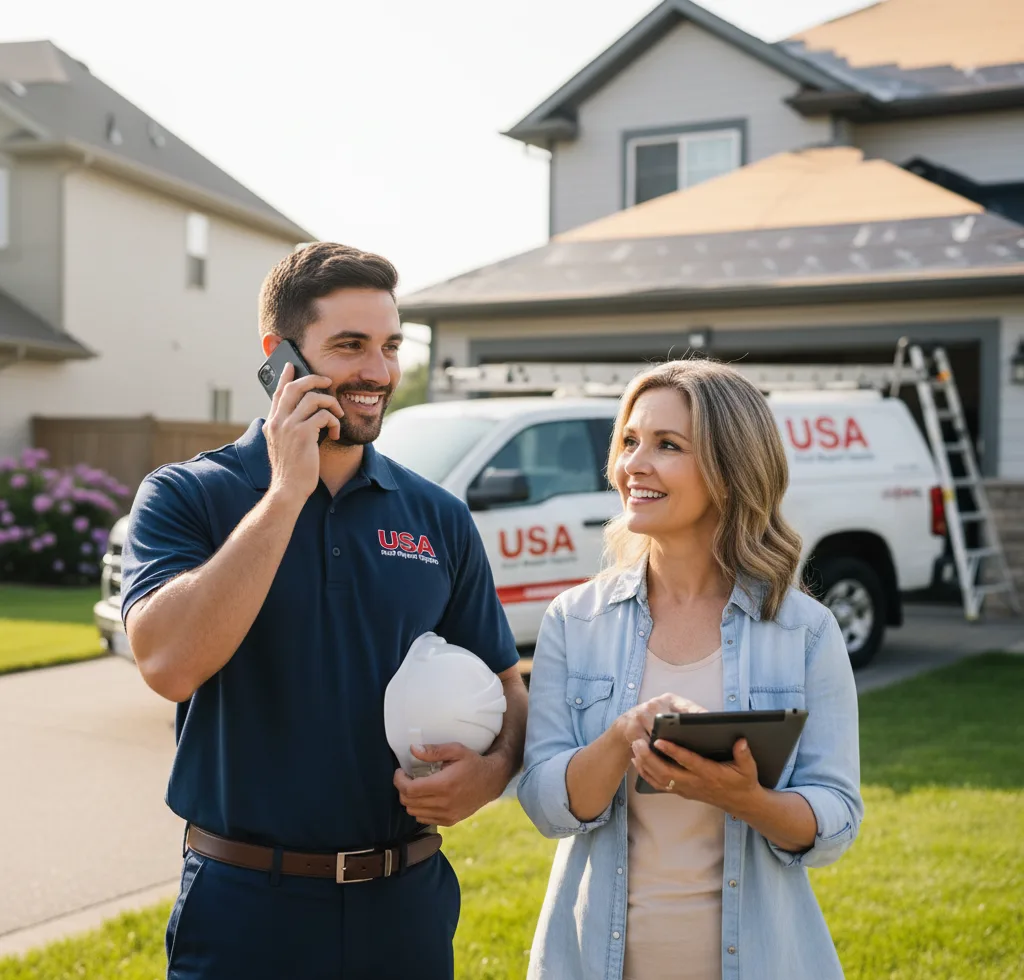 USA Roof Repair Experts customer support in Royersford